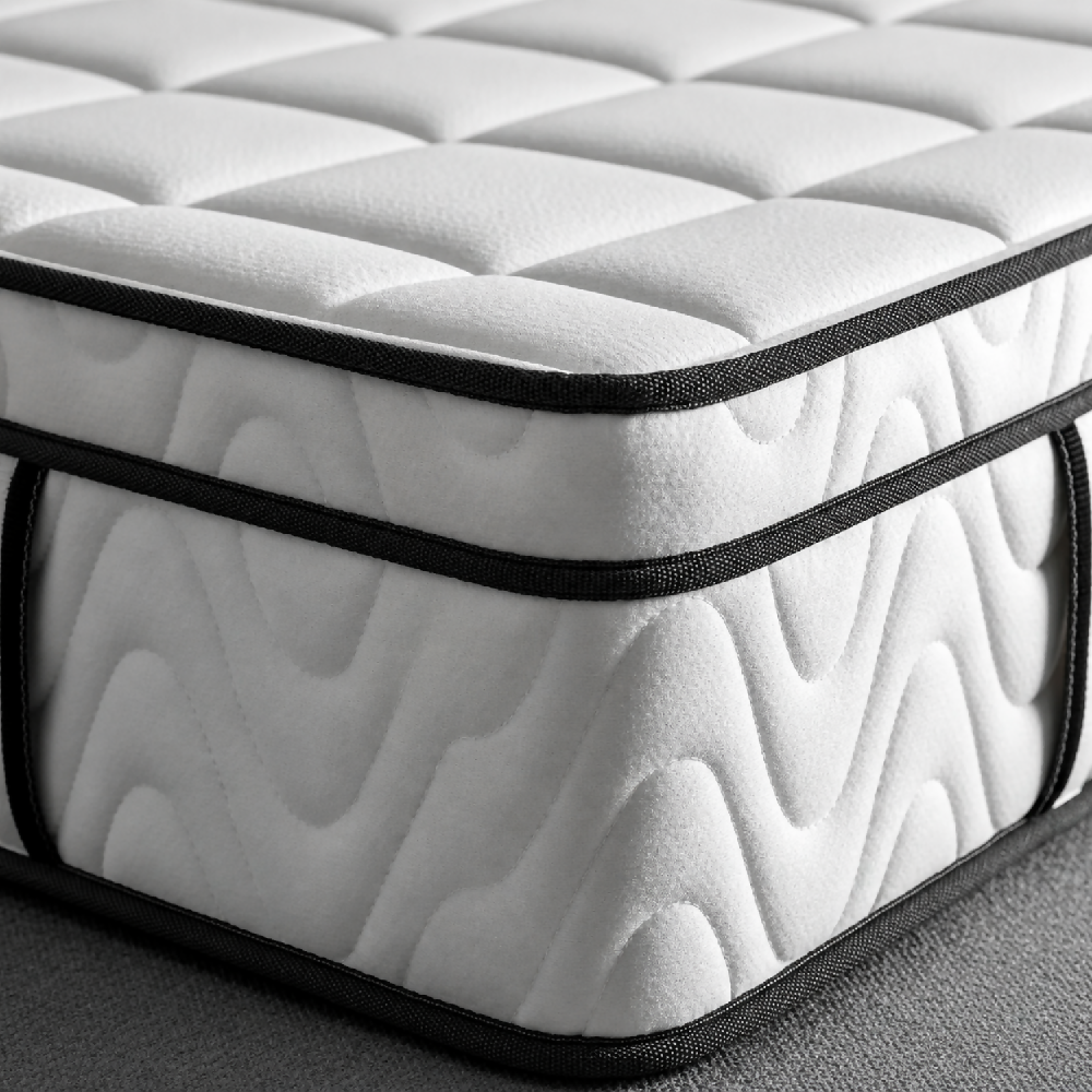 Colchón Orthopack Euro u 100X190 Sencillo, Color Blanco