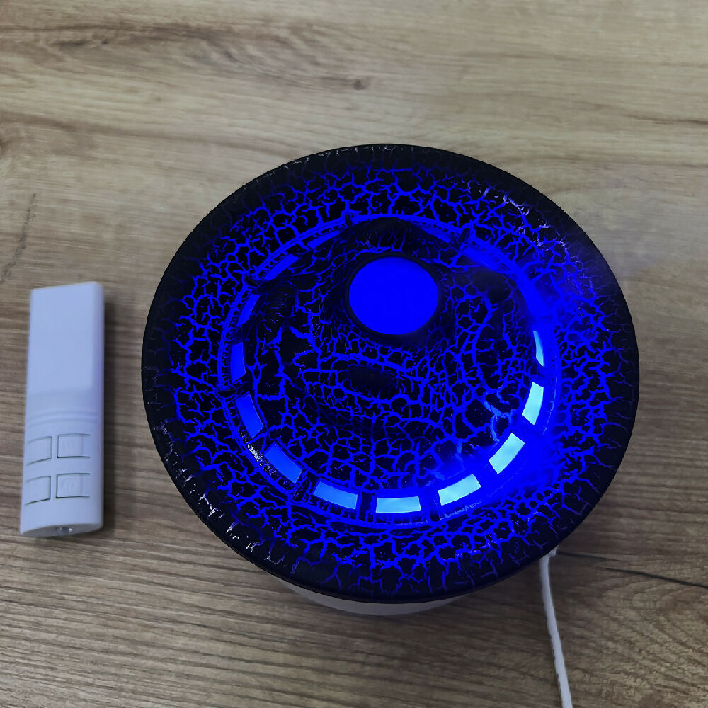 Humidificador Volcán 3D Difusor De Aroma LED KP-6501 10