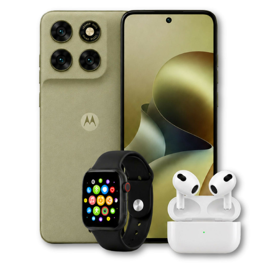 Smartphone Motorola G67 4G 256GB 8GB RAM Libre Verde + 2 Regalos Incluidos