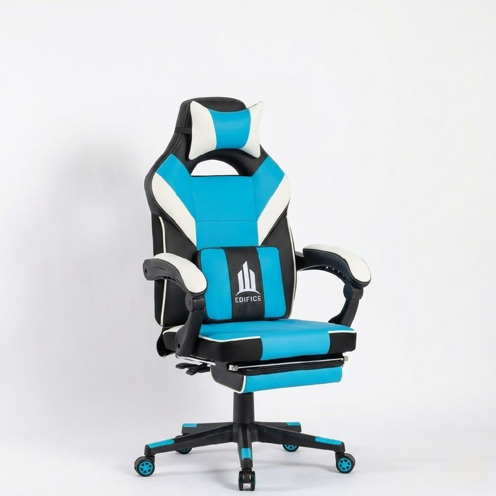 Silla gamer Edifice Azul