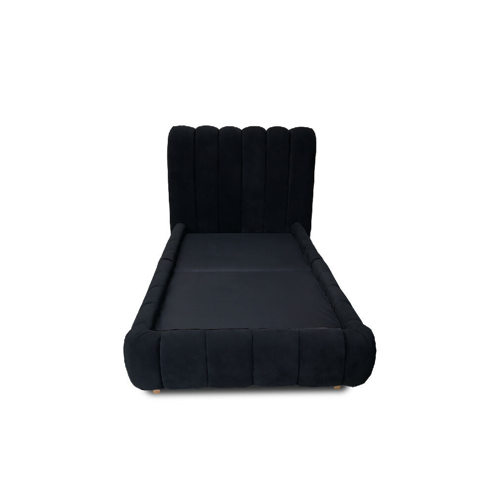 Basecama Praga Modular Negro 200 King mas Espaldar