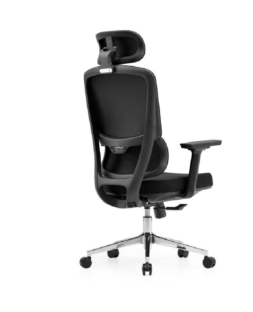 Silla de oficina versus F-15 ergo negro