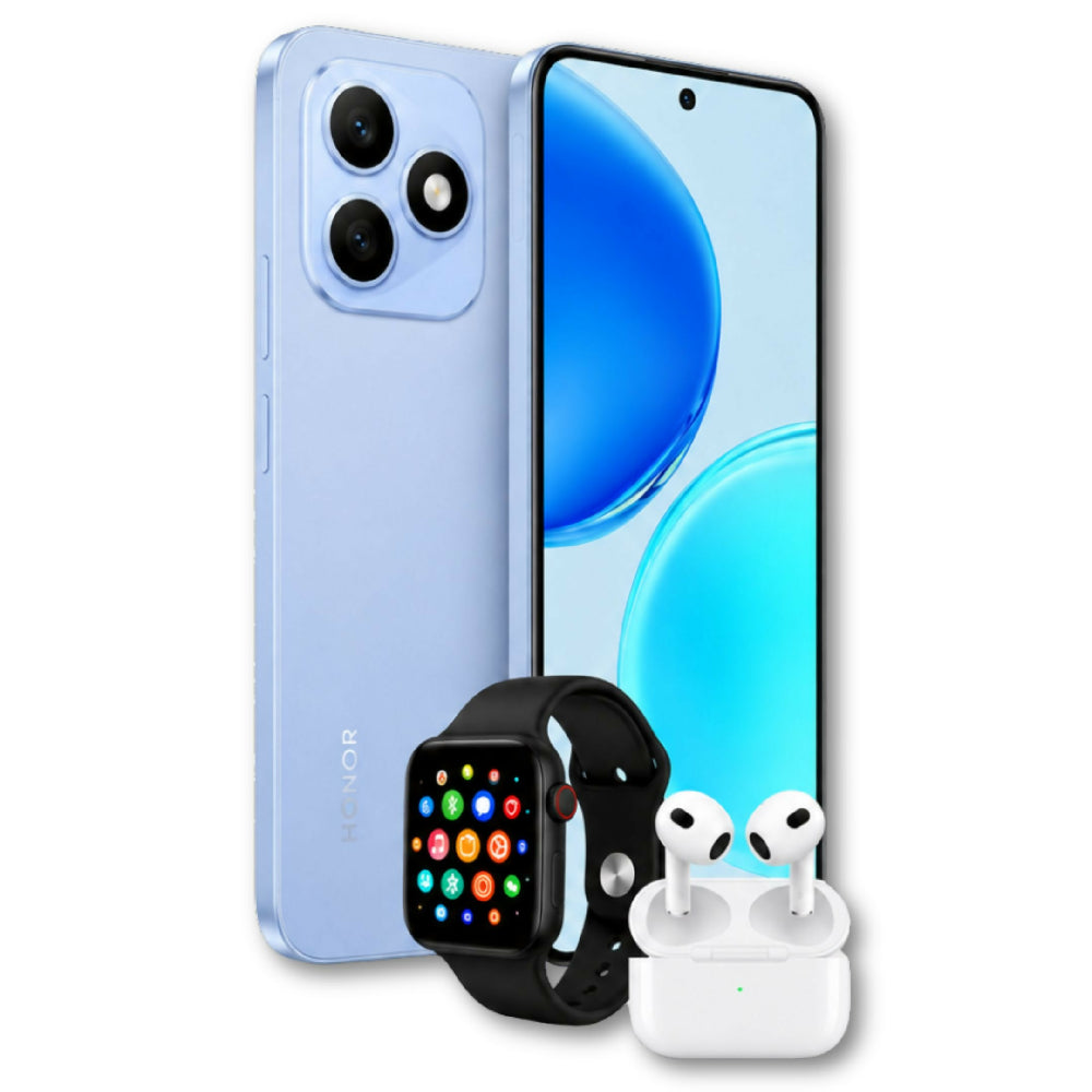 Celular Honor X8D 512GB Azul + Obsequios Smartwatch Y Audífonos