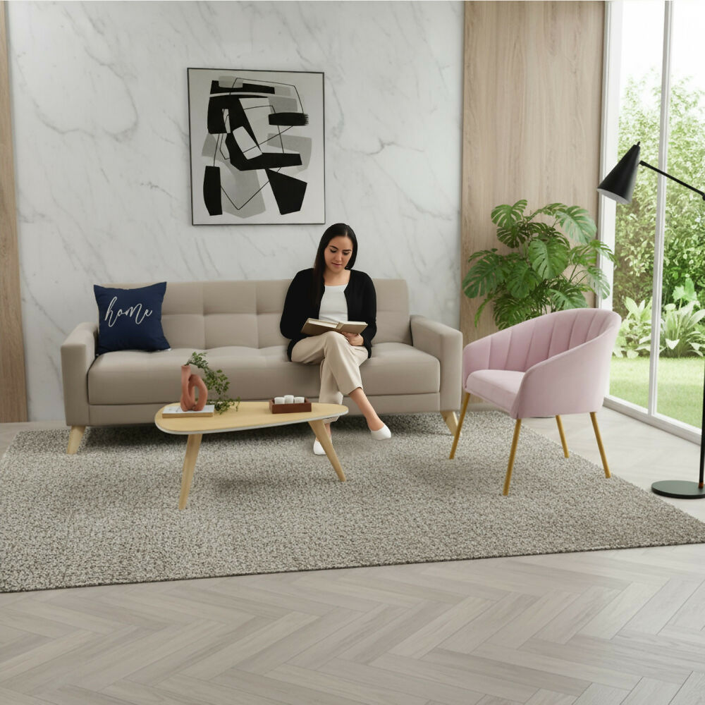 Mesa de Centro Drop 36x83x55 Miel