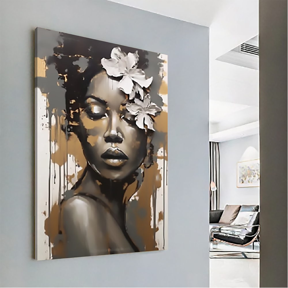 Cuadro Etnica 1 Grande 70 X 100 X 3 Cms