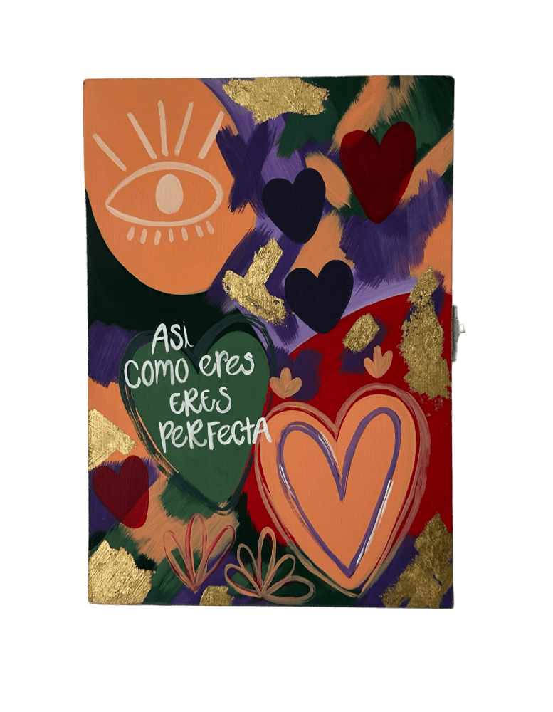 Organizador de Joyas Eres Perfecta, de 30x21x6 cm