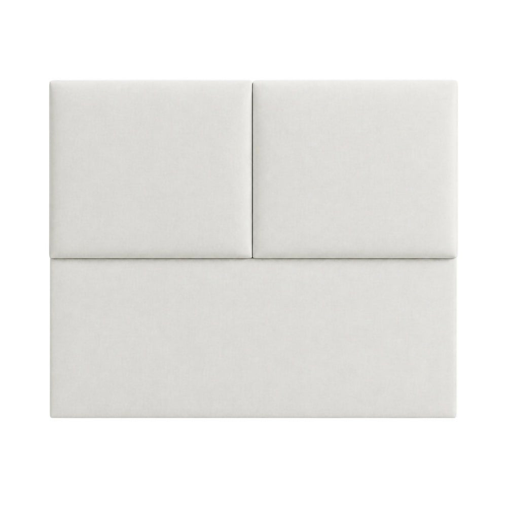 Cabecero Sencillo 100x60+55 Lili Blanco Tela