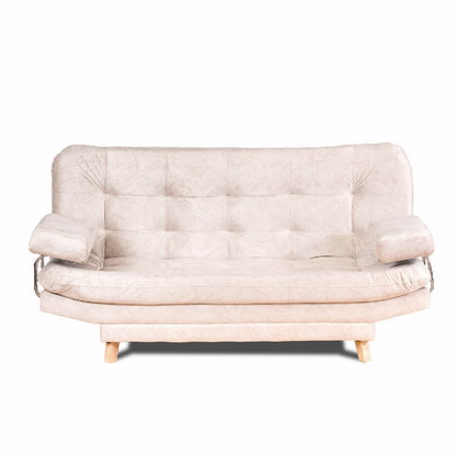 Sofa Cama Valencia Marmol Marfil 3 Puestos