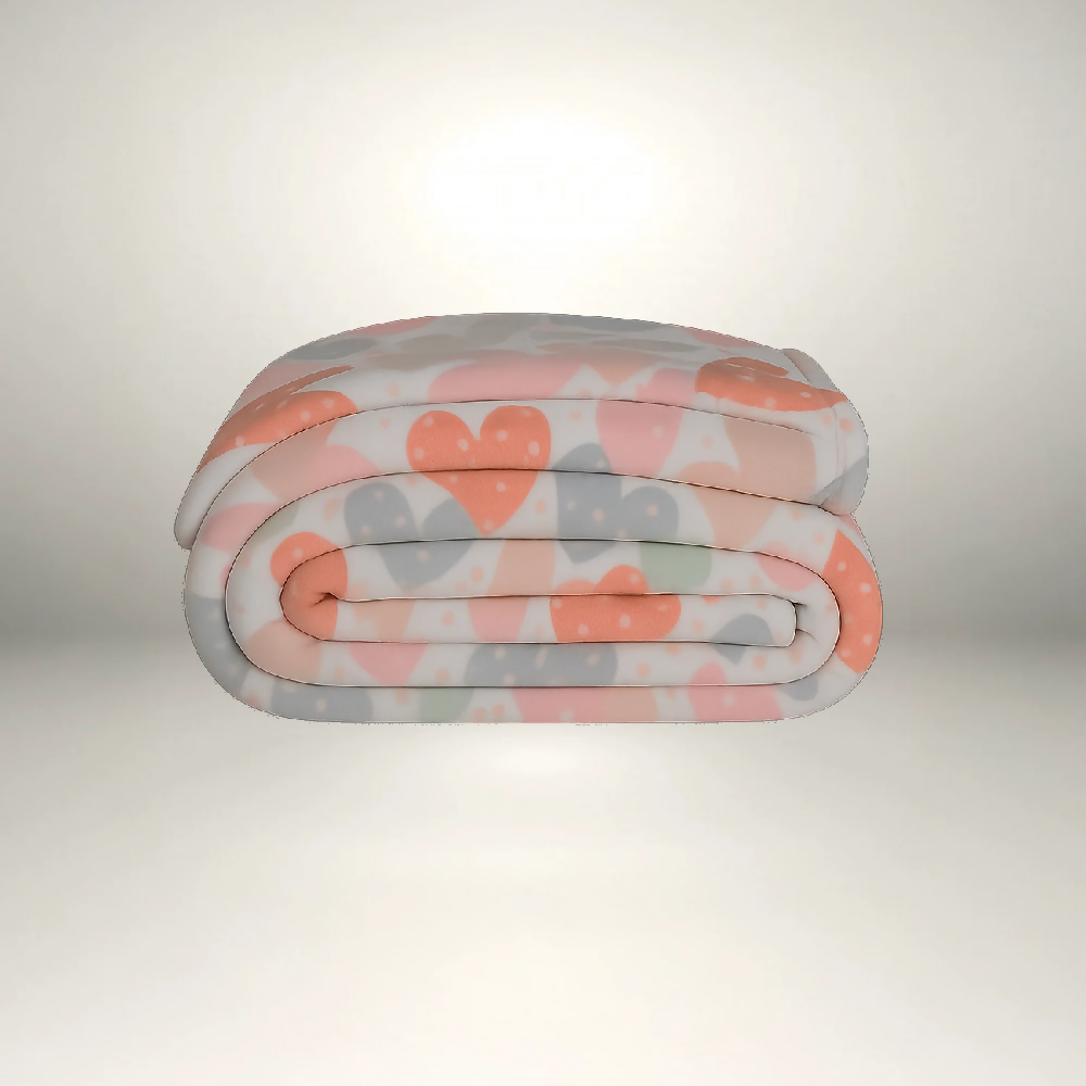 Cobija Ligera Love, para Cama Sencilla y Doble, de 180 x 220 cm
