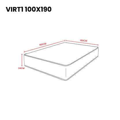 Combo para Habitación Gao, Incluye Colchón y Protector