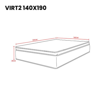 Combo para Habitación Fenix, Incluye Cama Doble y Colchón