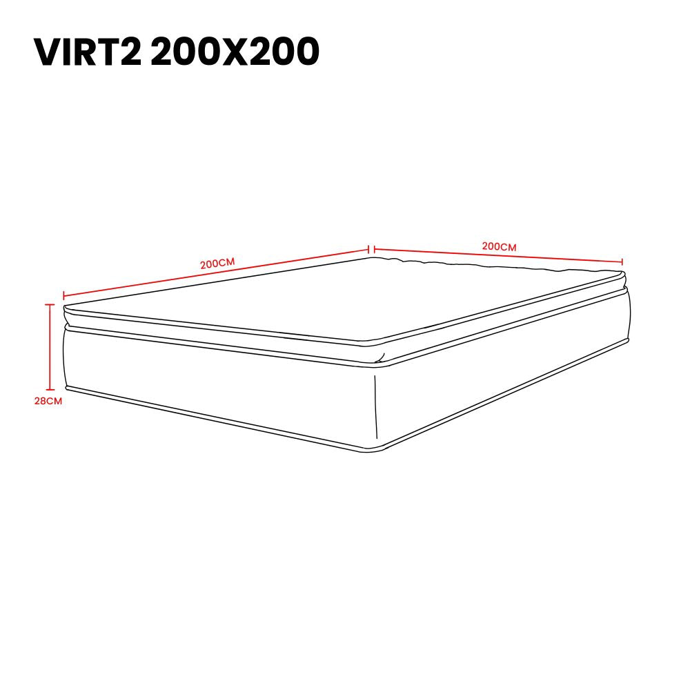 Combo para Habitación Vasco, Incluye Base Cama Presidencial, Colchón y Protector