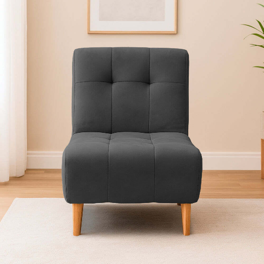 Poltrona Fija Milan Gris Oscuro