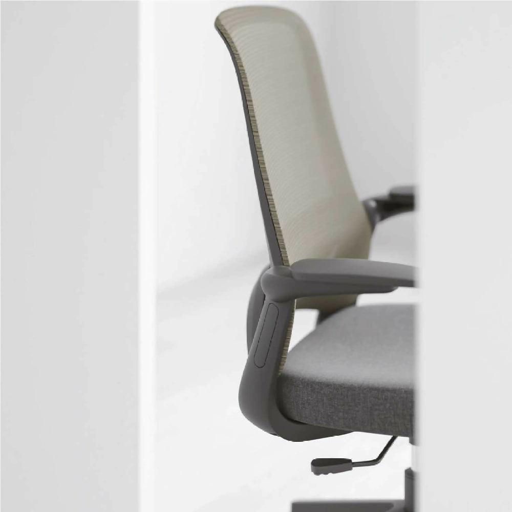 Silla de Oficina Ergonómica Dolphin Gris Oscuro