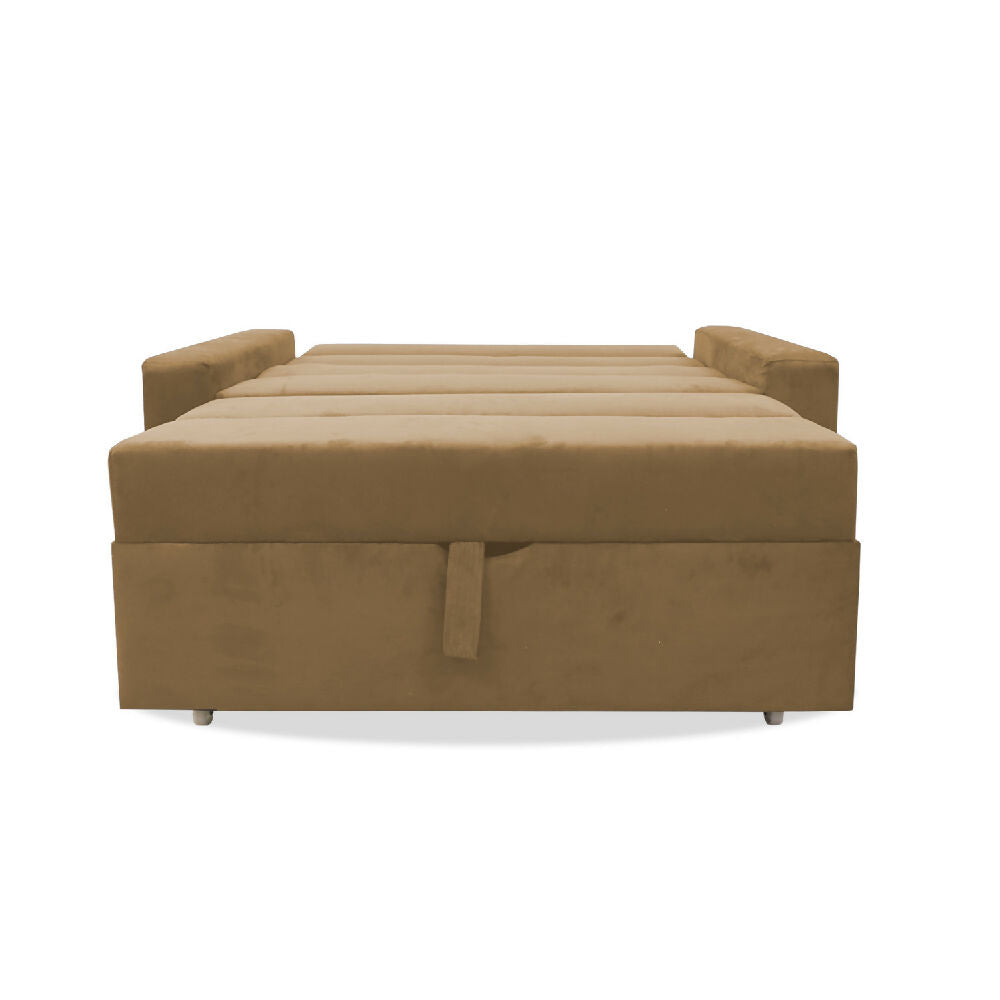Sofacama Vogel Multifuncional Carrito Camel + Cojines Decorativos