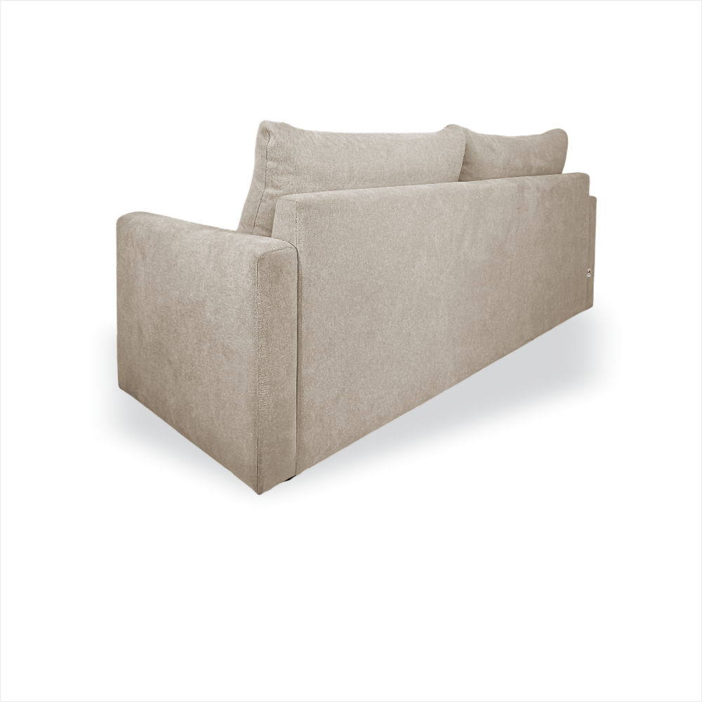 Sofá Crate 3 puestos Taupe