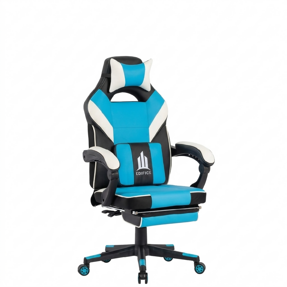 Silla gamer Edifice Azul
