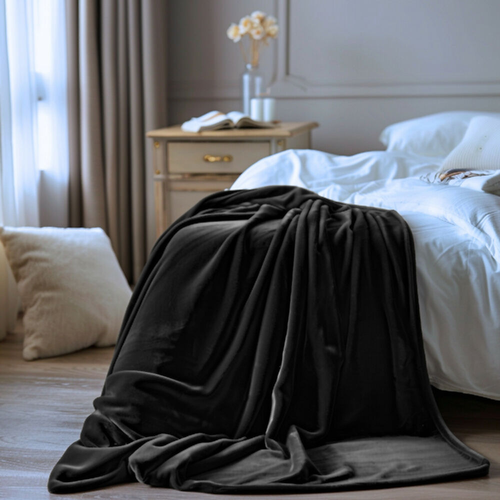 Cobija Lisa Piel de Durazno Mas Ovejero Cama Doble
