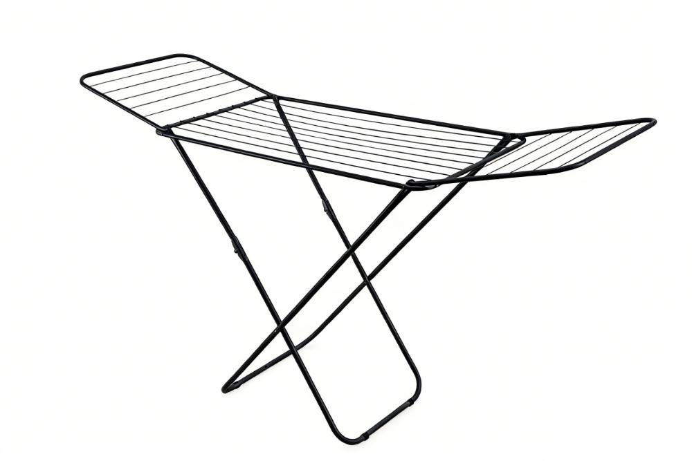 Tendedero De Piso Ecodry, Negro, Plegable y Extendible
