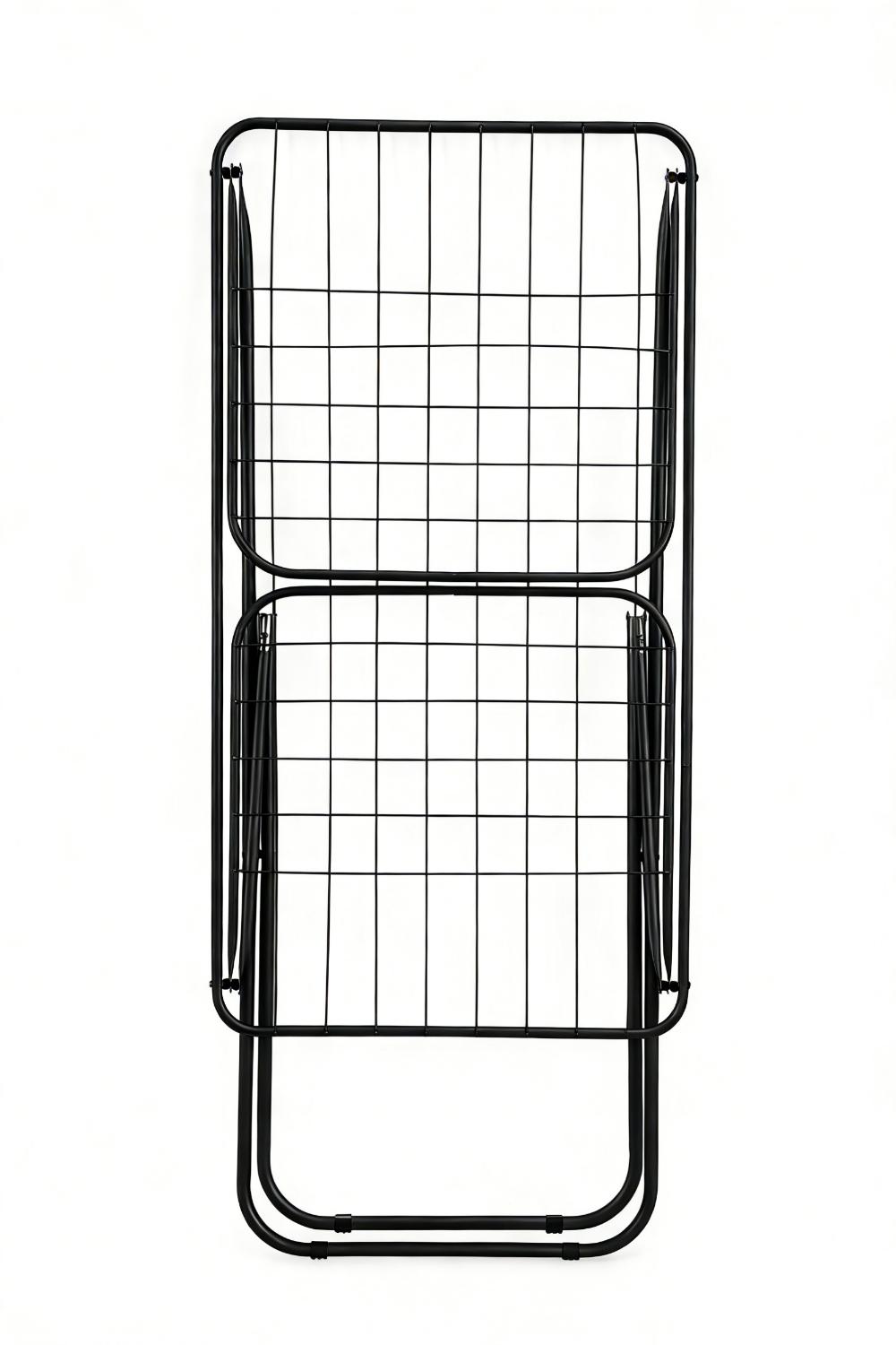 Tendedero De Piso Ecodry, Negro, Plegable y Extendible
