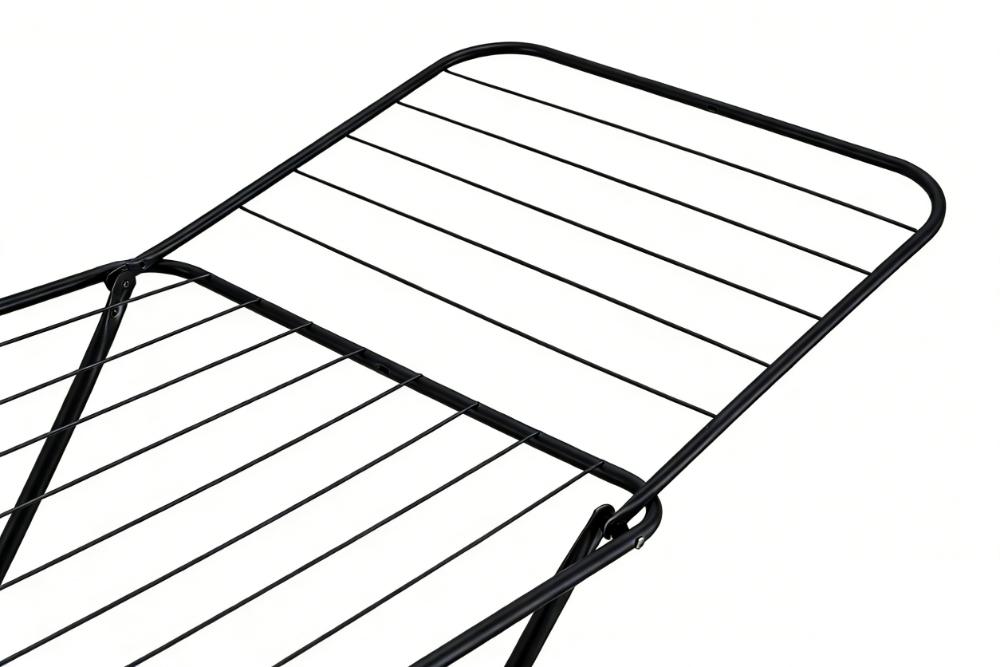 Tendedero De Piso Ecodry, Negro, Plegable y Extendible