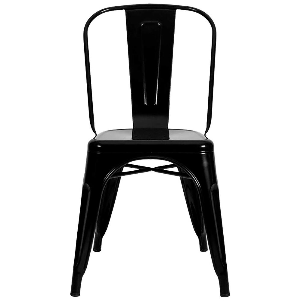 Butaco Tolix Bar color Negro X2 + Silla Tolix Metálica X2