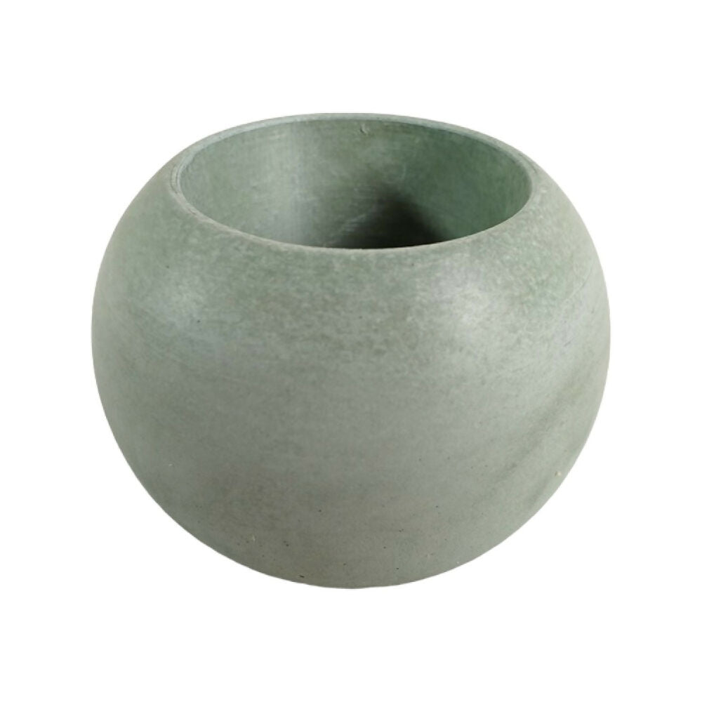 matera de mesa en cemento luna mini verde oliva de concreto tienda online de materas y decoración_02