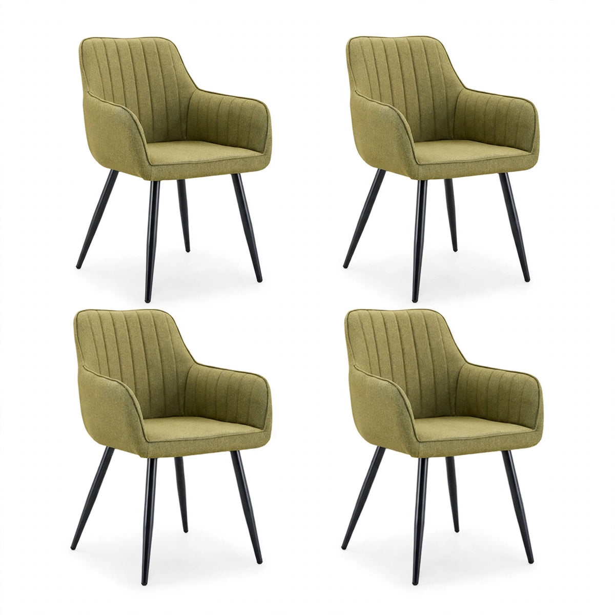 Combo Velo, Incluye una Mesa y 4 Sillas Color Verde