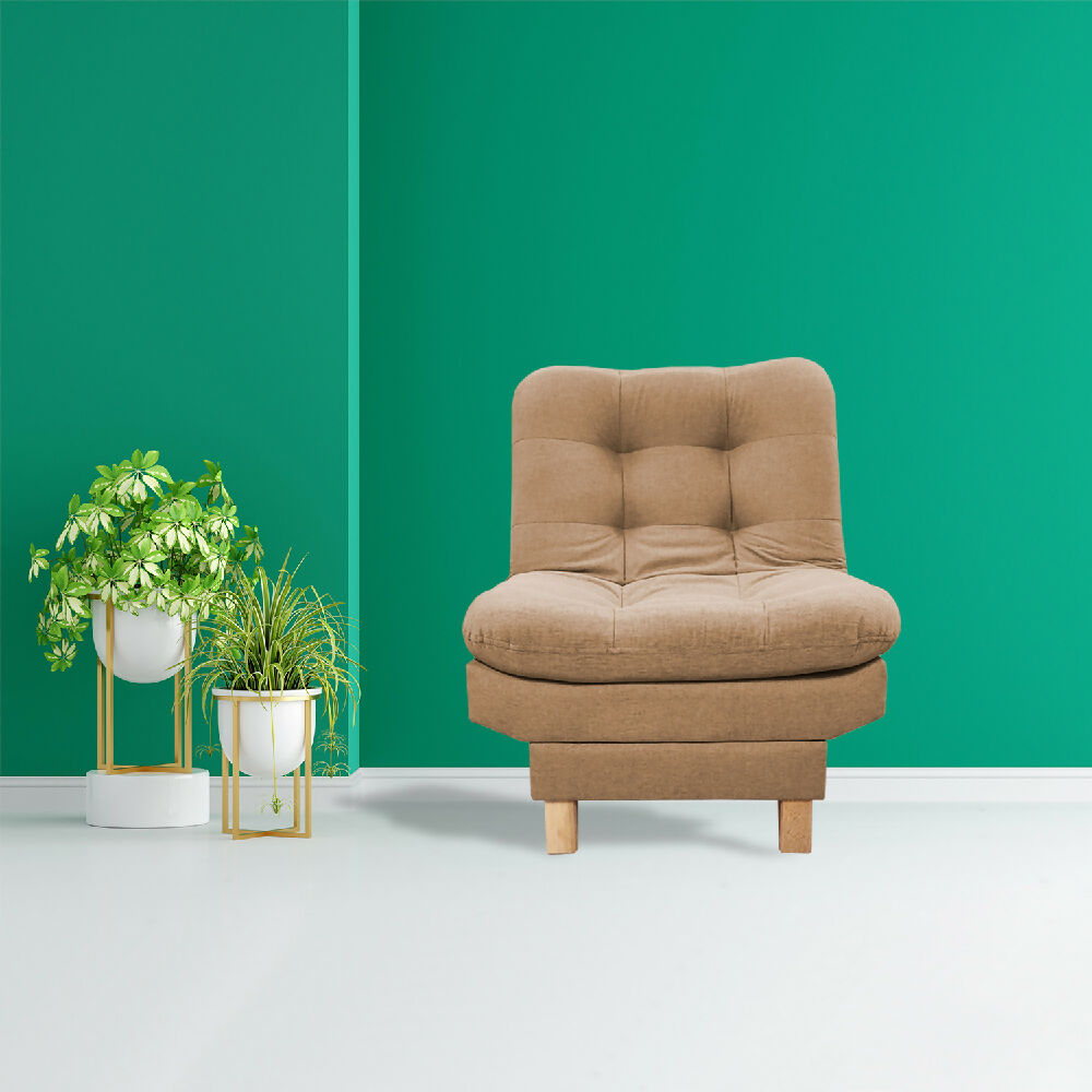 Poltrona Widmer Clic Clac 3 Posiciones Camel