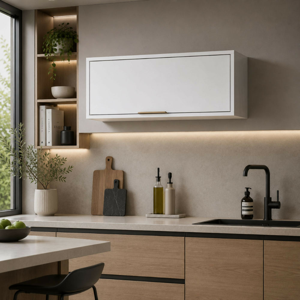 Mueble Aéreo de Cocina Barú - Blanco