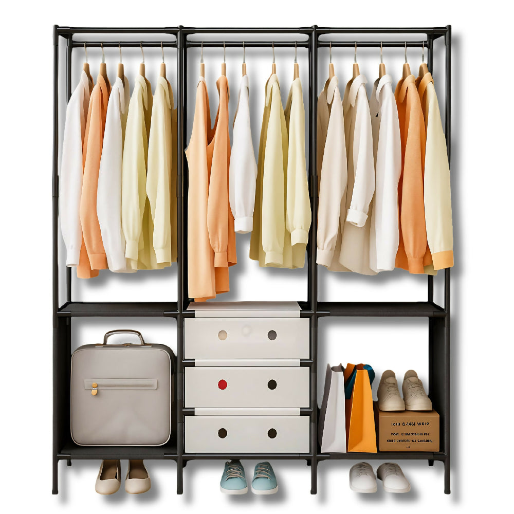 Closet De Lujo 3 Cuerpos Con Estructura Reforzada