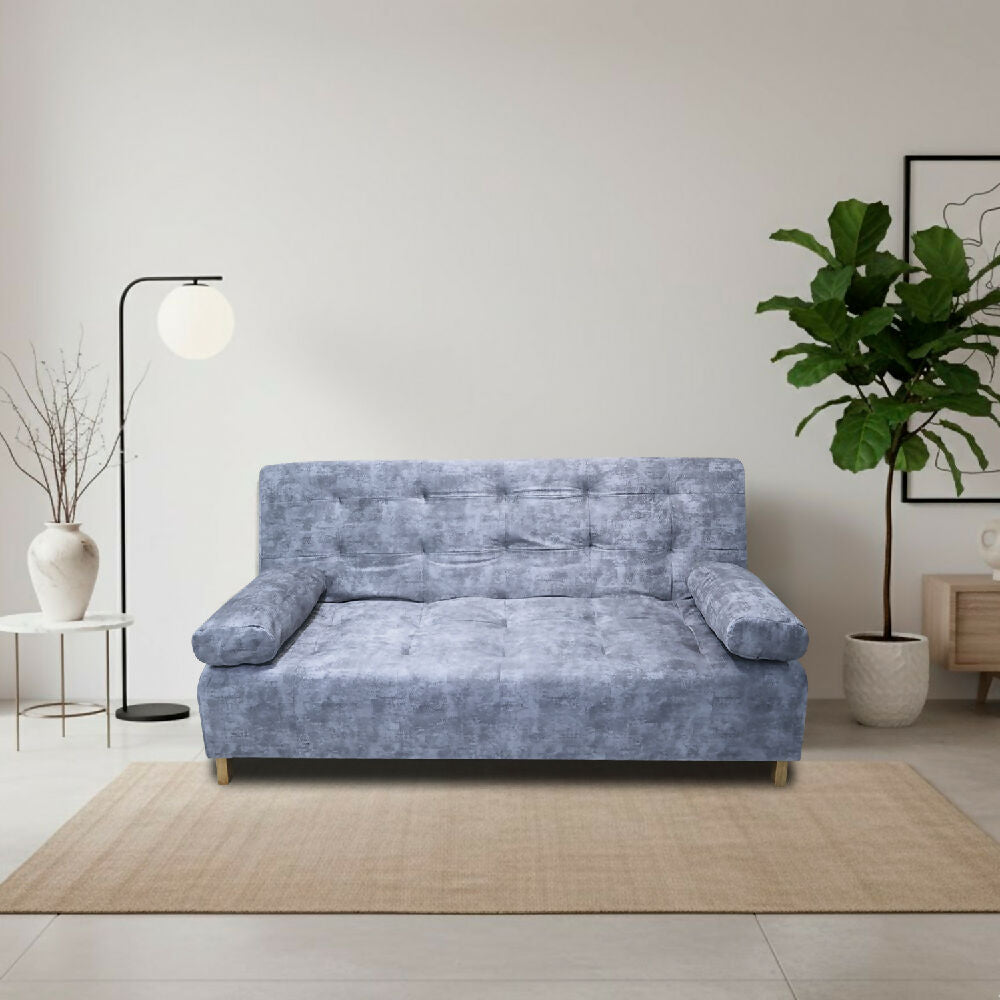 Sofá Cama Seiler Tela Amigable Con Mascotas 180X94X80 Cm Hielo