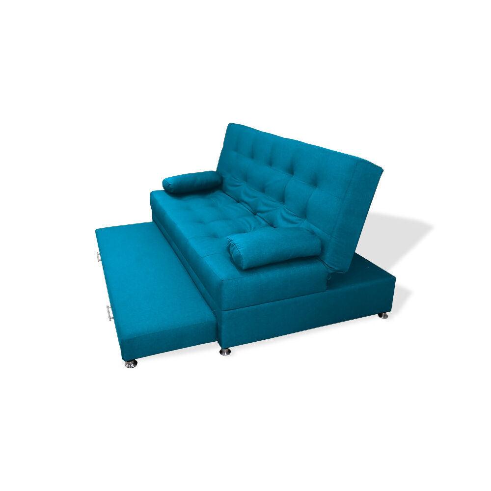 Sofacama Portmann nido tarima Turquesa