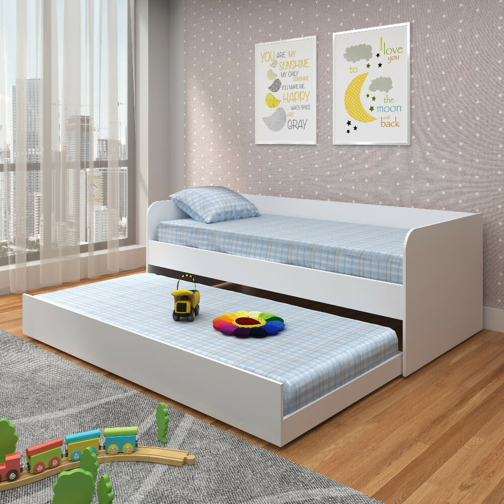Sofá cama Atlanta, Blanco