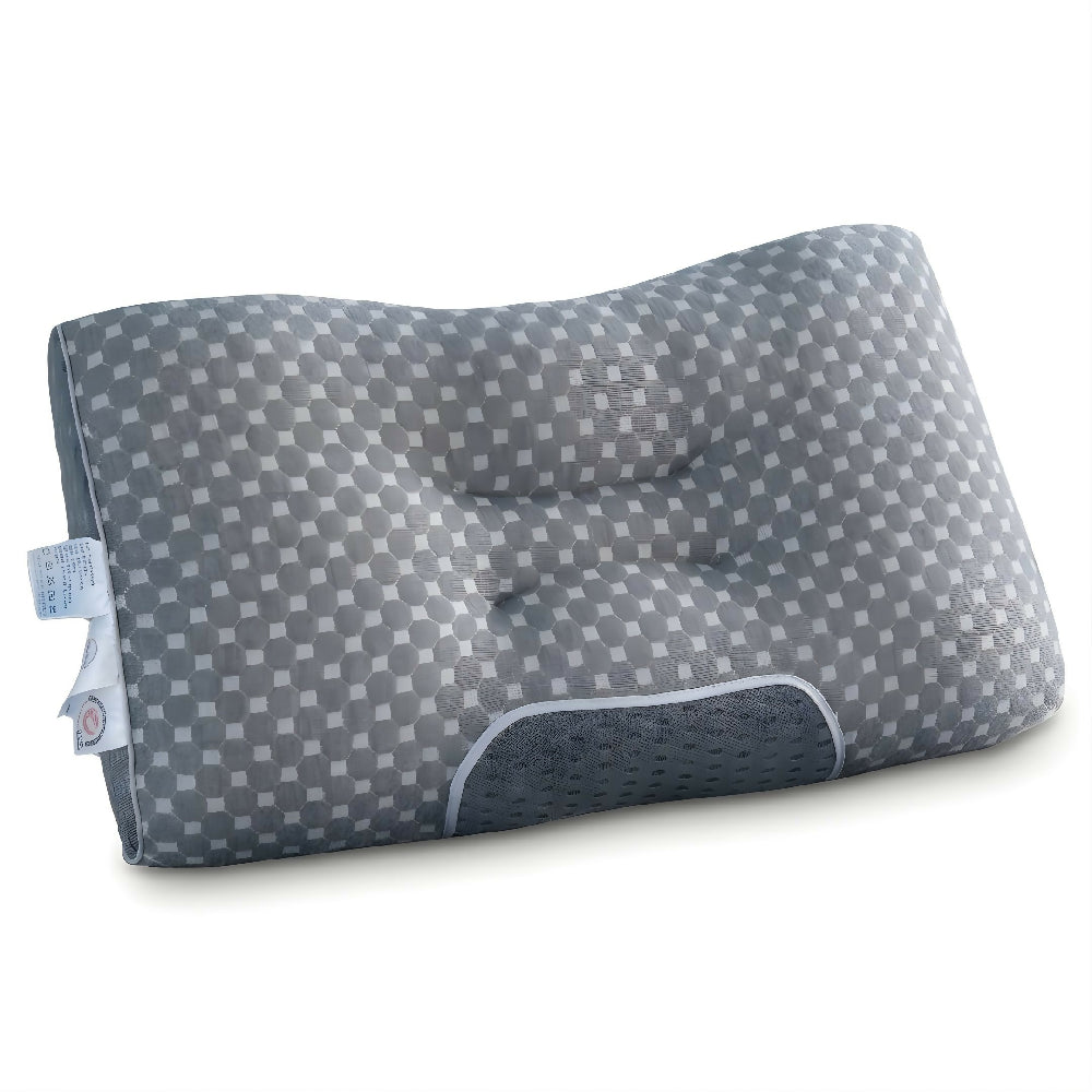 Almohada Ortopédica Para Cuello Y Espalda Con Funda Transpirable