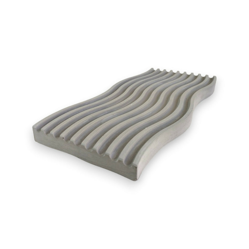 bandeja en cemento olas color gris de concreto tienda online de materas y decoración