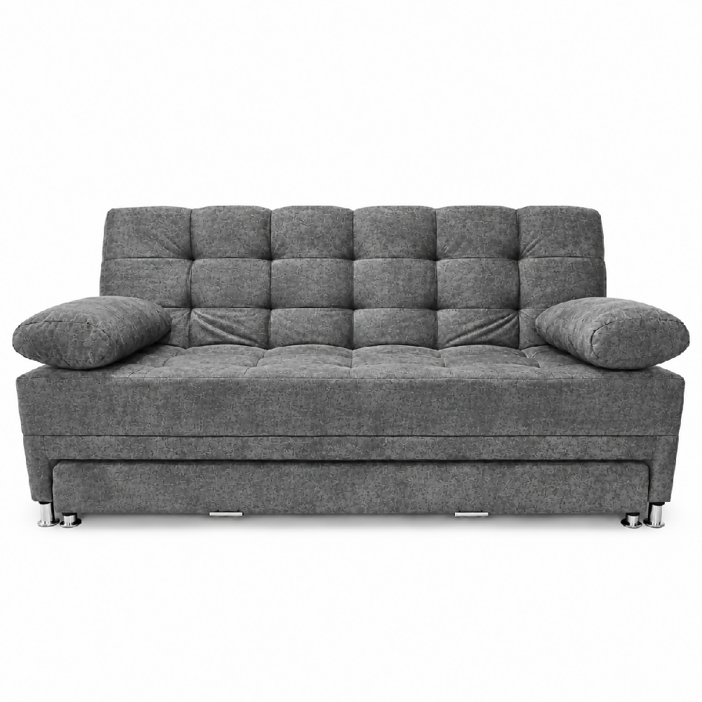 Sofa Cama Tarima Arkan 190x95x80 Tela Petfriendly Gris