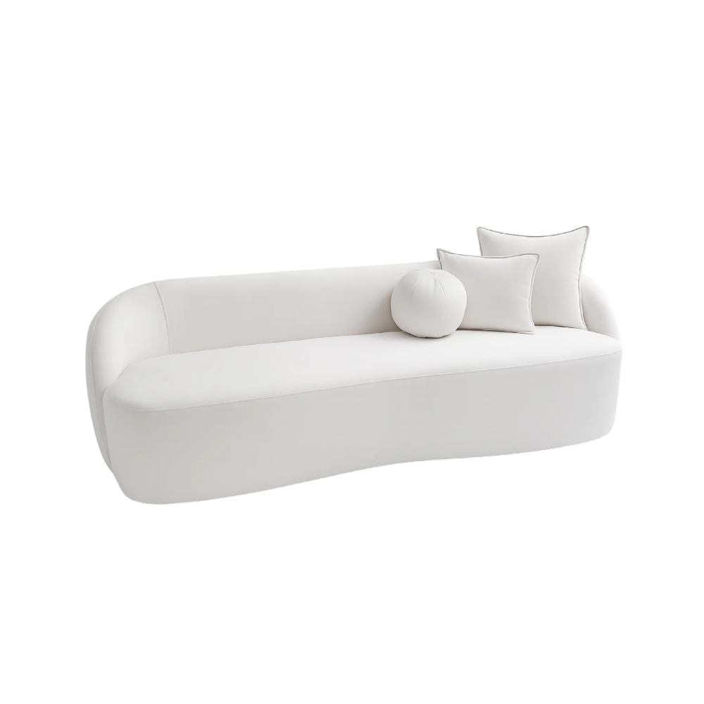 Sofá Cina 3 puestos Blanco Tela anti fluidos SALABIN-1025-BL_01