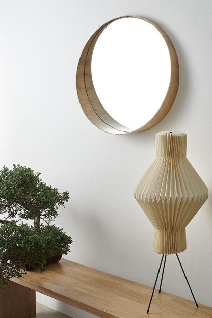 Espejo Budelli - Madera - 60 x 60 cm.