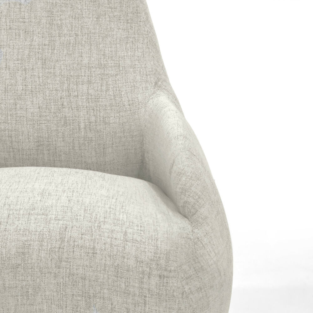 Poltrona Rusell 77x83x95 Tela Taupe