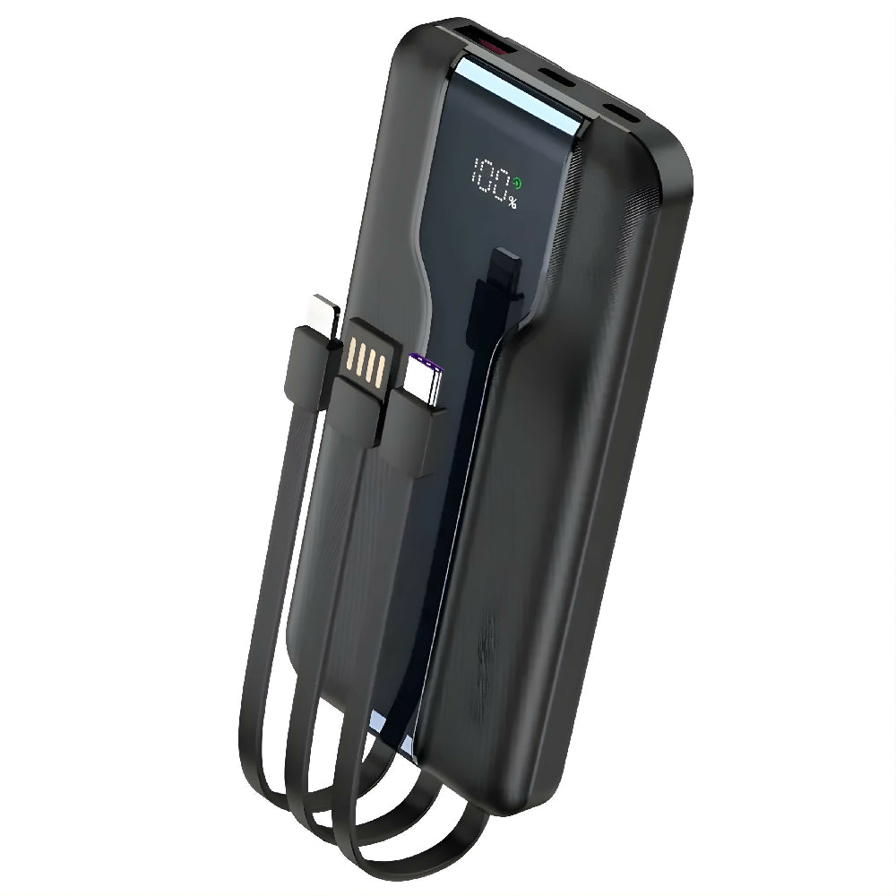 Power Bank Rocket P17 Movisun 10000MaH Con Carga Rápida Y Salida Triple