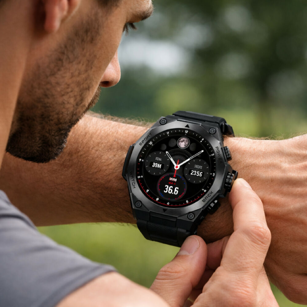 Smartwatch Mobulaa Aurafit Terra Reloj Inteligente Deportivo Con Llamadas Bluetooth, Monitor Fitness Y Notificaciones