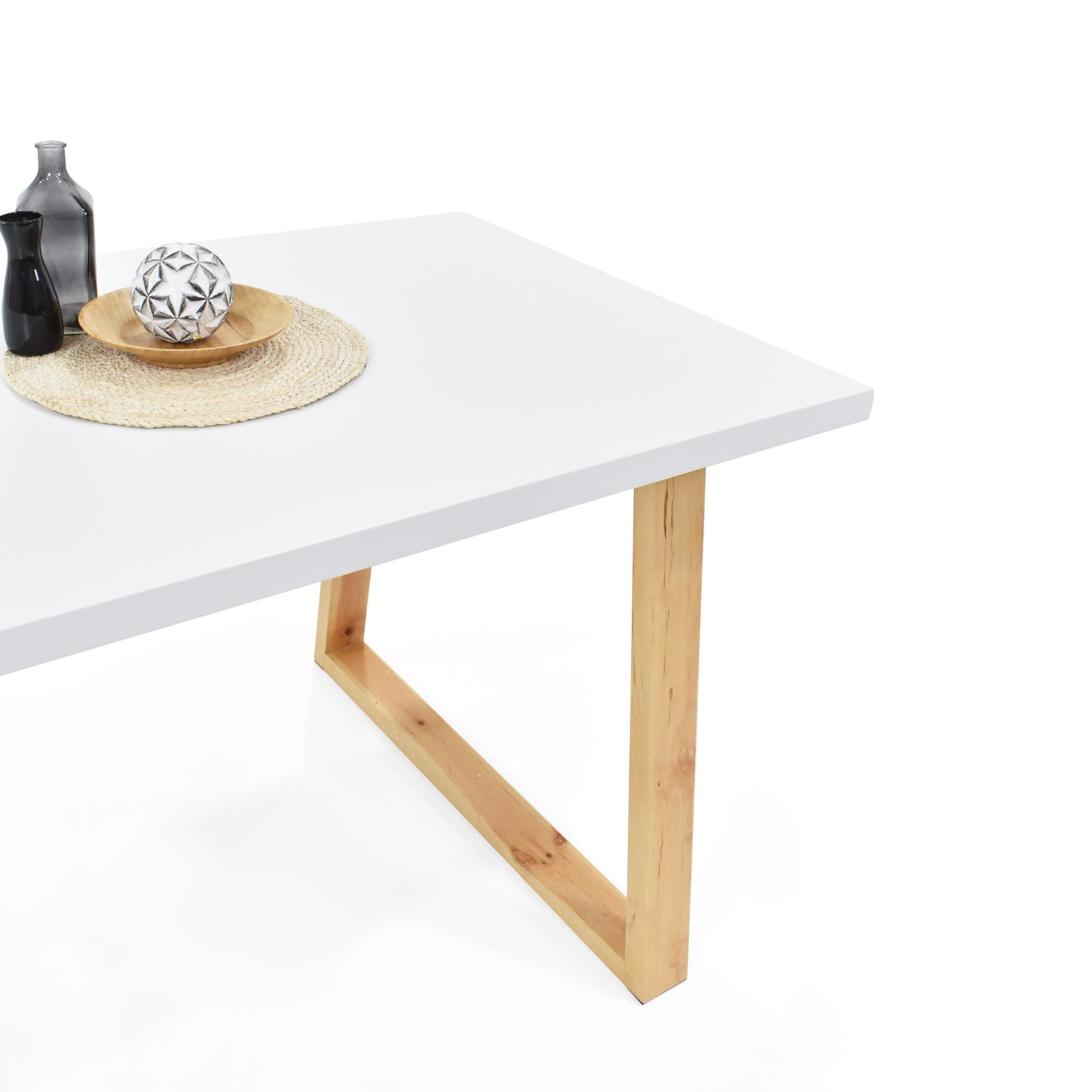 Mesa de Comedor 4 Puestos Andara Blanco