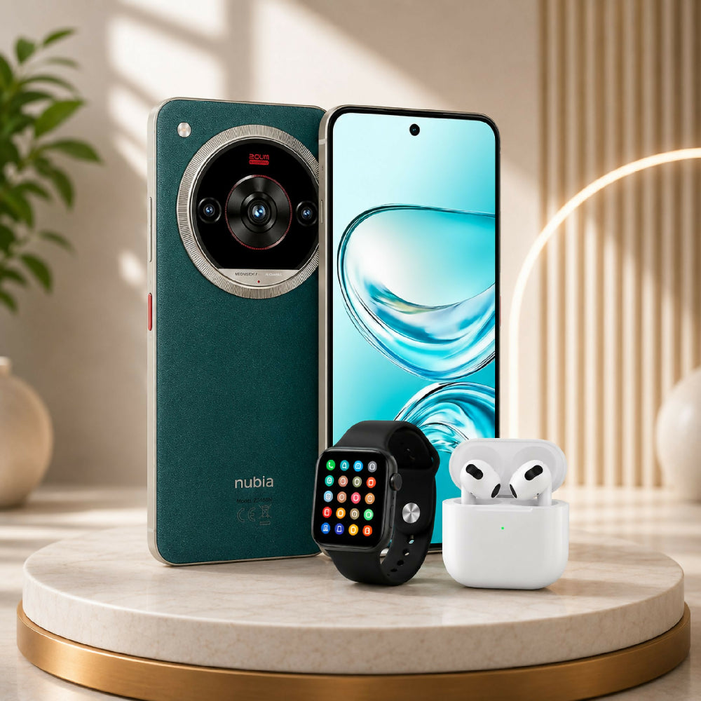 Teléfono Nubia Focus 2 Ultra 5G 256gb Verde + Kit Regalo Reloj Y Audífonos