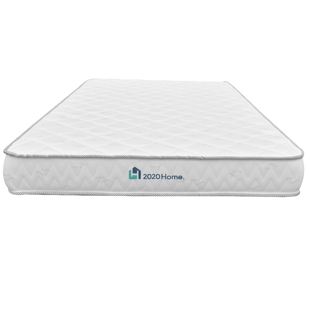 Cama infantil Ariel almendra con colchoneta 90x1,90 cm