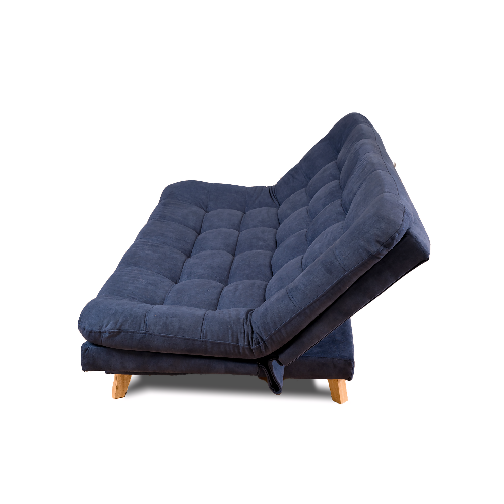 Sofá Cama Valencia Azul 3 Puestos