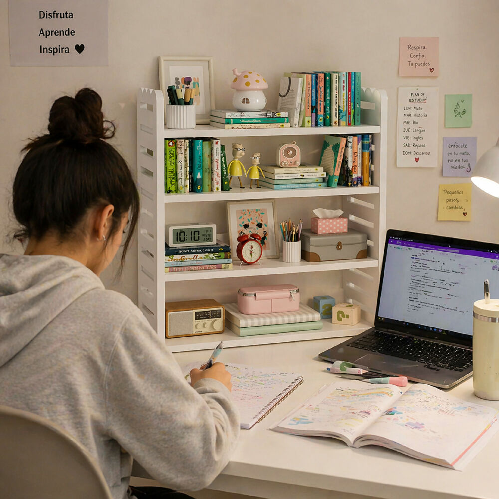 Organizador De Escritorio, Cocina Multiusos Estantería Práctica Para Libros, Utensilios Y Accesorios