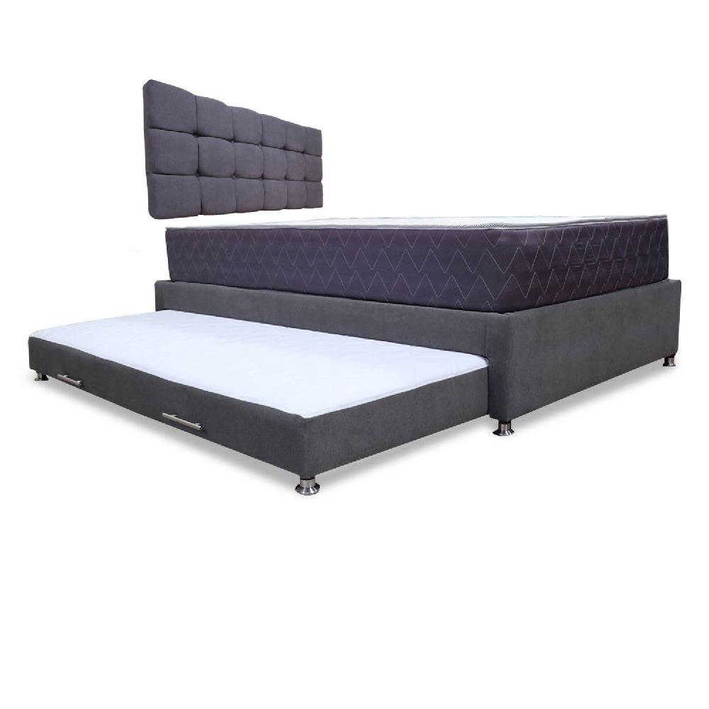 Combo Cama Tarima Nido Muller 140x190 Doble mas espaldar