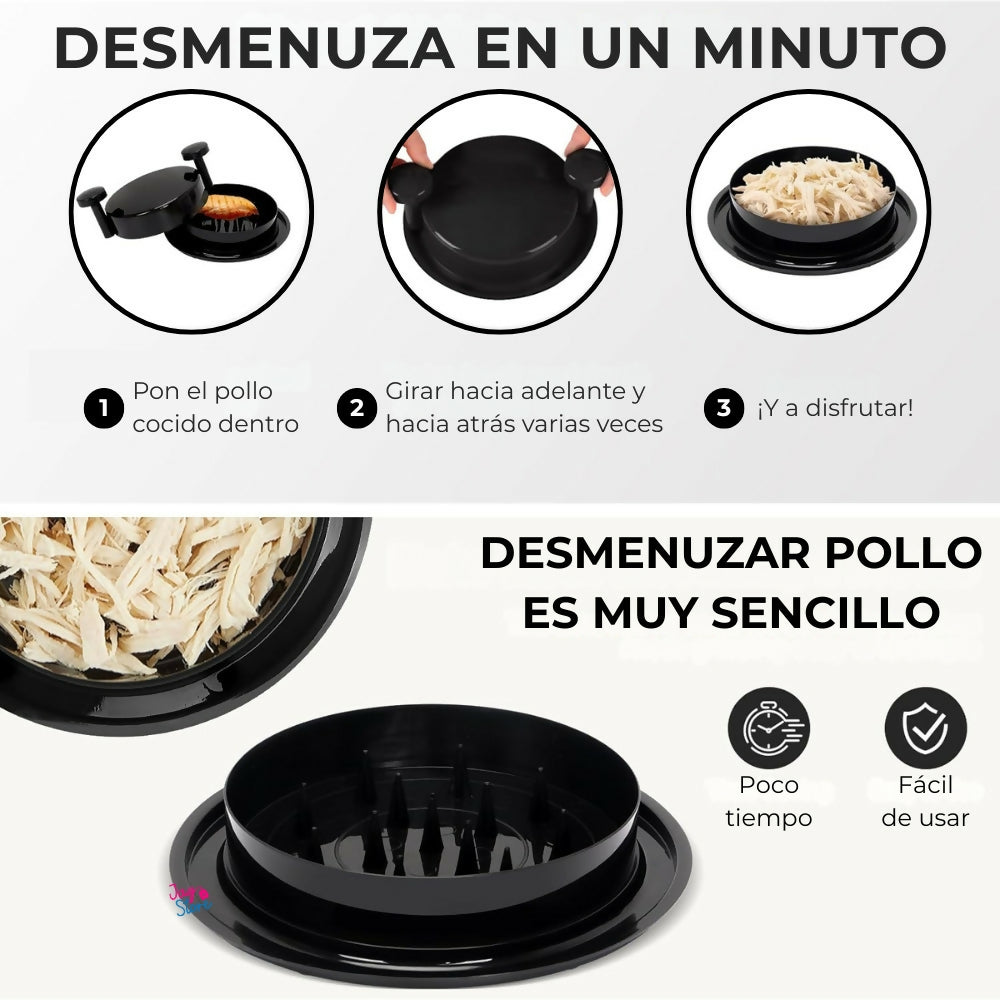 Triturador Pollo Desmechador Desmenuzador Ablandador Carne