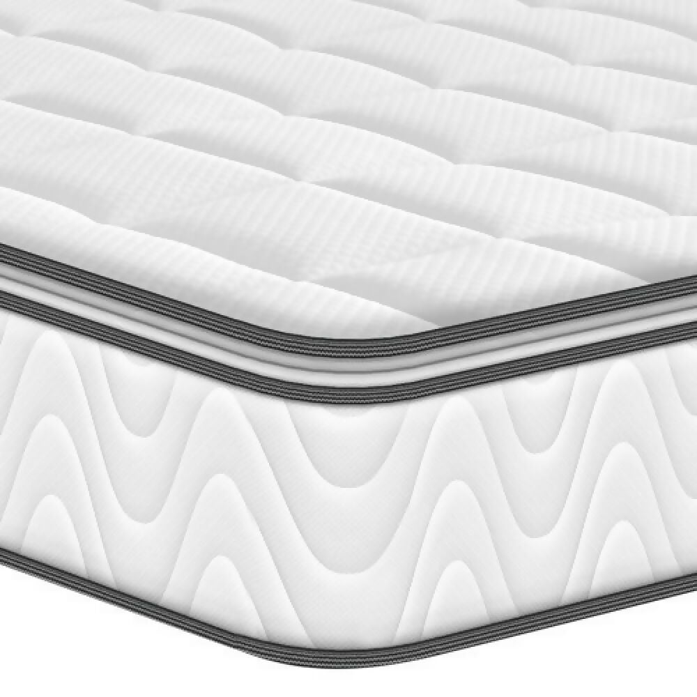Colchón Orthopack Btu 120X190 Semidoble, Color Blanco